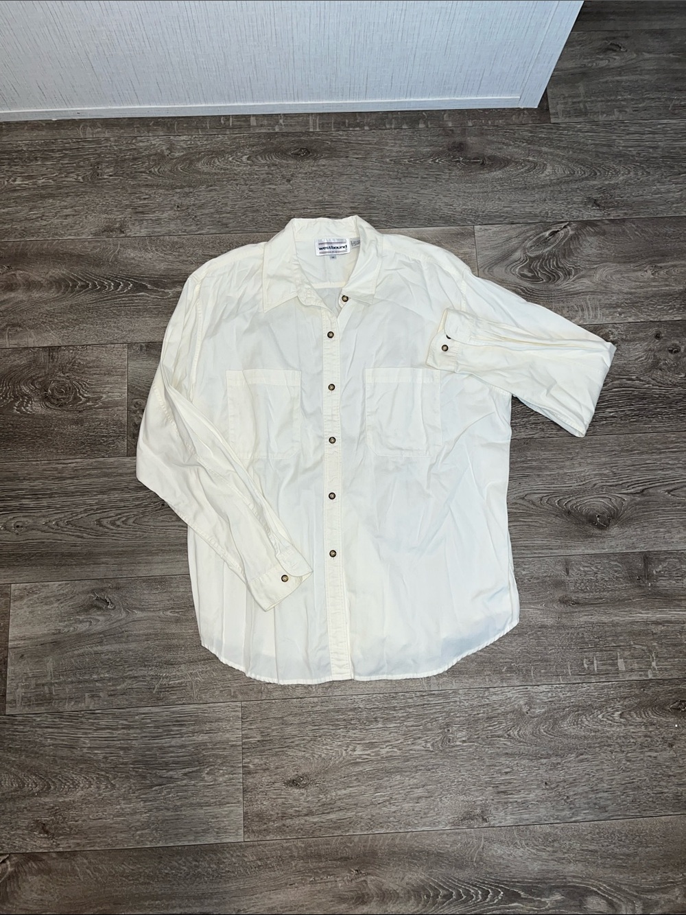 Classic White Women’s Button-Up Shirt